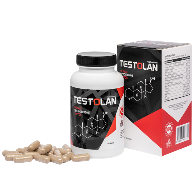 Testolan — opakowanie z kapsułkami